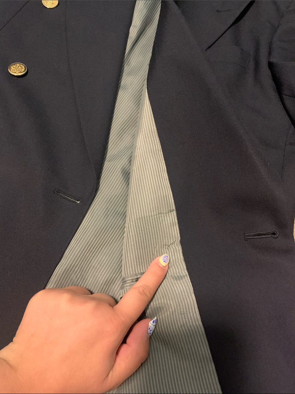 Blazer with Gold Buttons - Picture 8 of 8